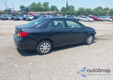 2009 Toyota Corolla Le из США, поврежденный, VIN JTDBL40E499083475